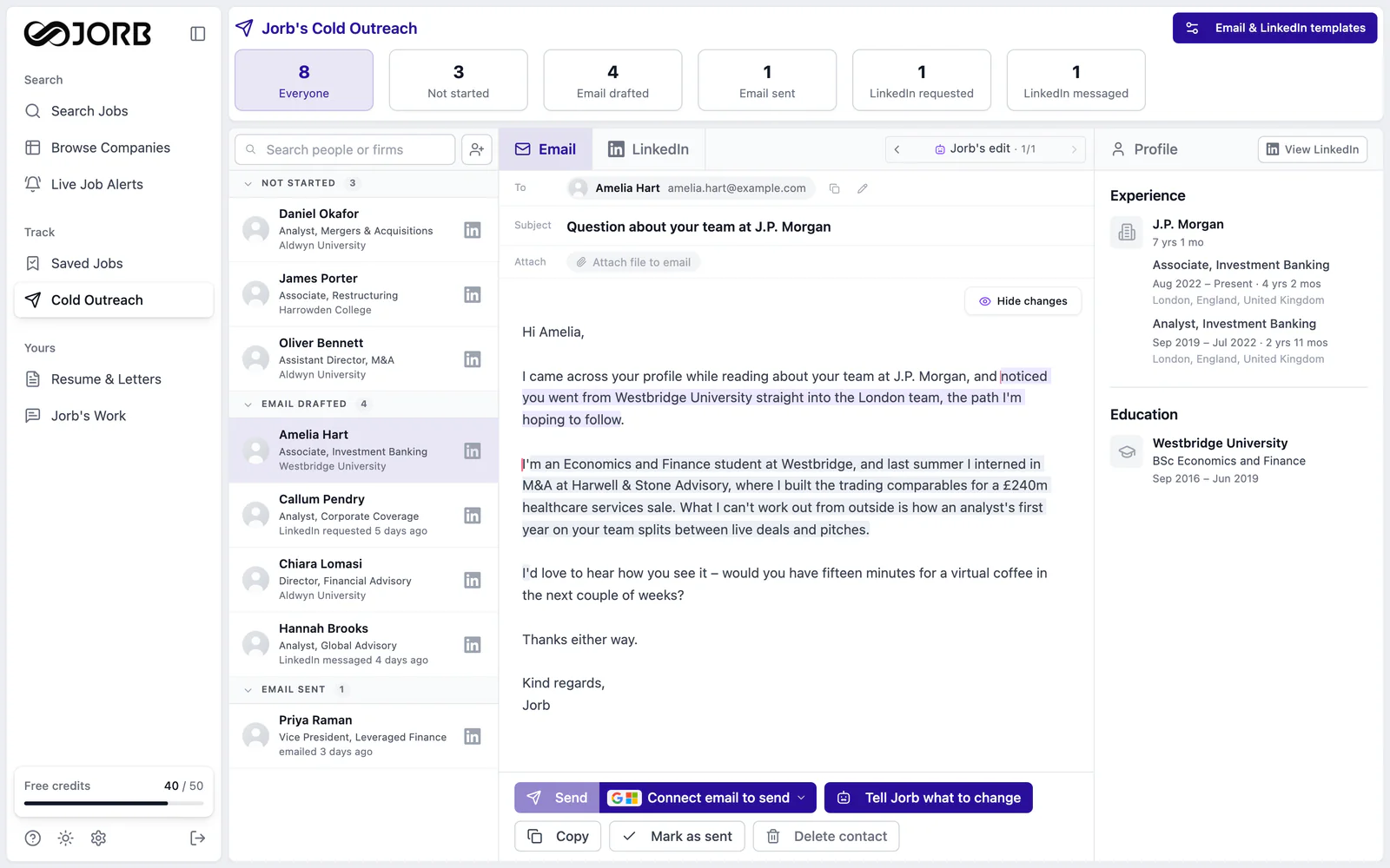 Jorb AI – Outreach